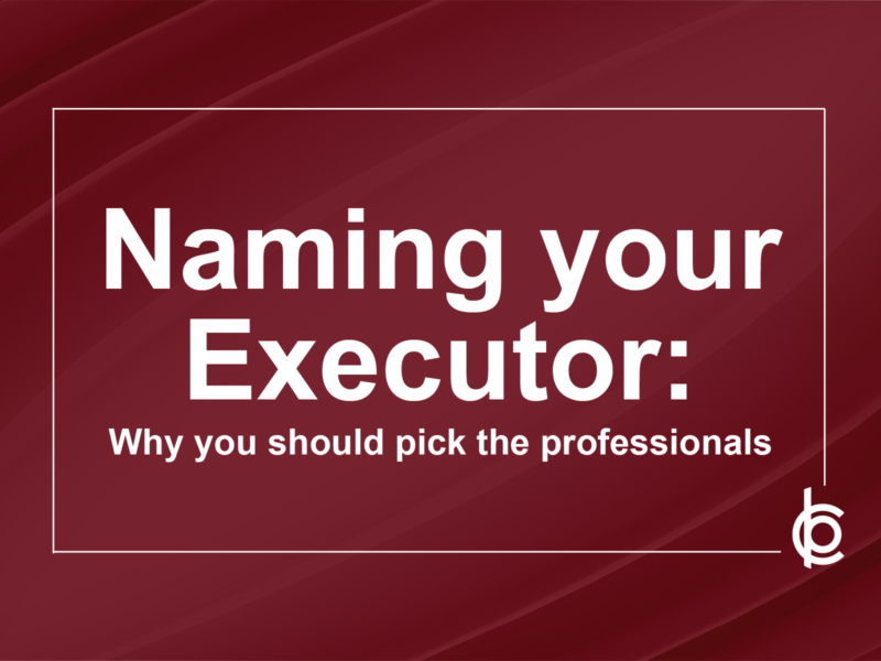 Naming your Executor